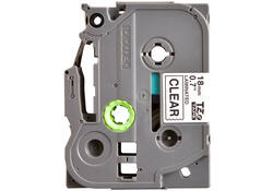 Labeltape Brother P-touch TZE-141 18mm zwart op transparant