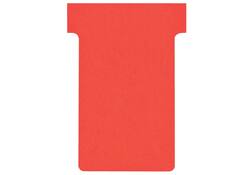 T-kaart Nobo nr.2 48mm rood 100 stuks