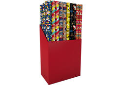 Inpakpapier Sint 200x70cm assorti