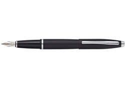 Schrijfset Cross balpen en vulpen Calais medium mat zwart