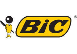 Balpen Bic 4kleuren My Bic medium assorti blik à 5 stuks