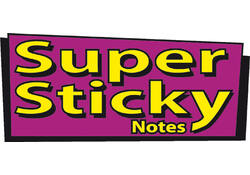 Memoblok Post-it 654 Super Sticky 76x76mm canary yellow