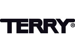 Penhouder Terry clip voor 1 pen/potlood zilverkleurig
