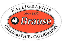 Penhouder Brause 1618 marmer