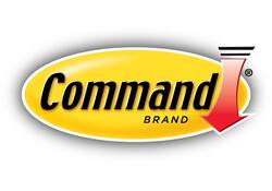 Kabelklem Command rond incl bevestigingsstrips transparant 4 stuks