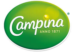 Melk Campina halfvol petfles houdbaar 1 liter