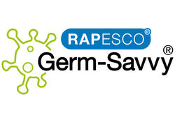 Klembordmap Rapesco Germ-Savvy antibacterieel A4 zwart