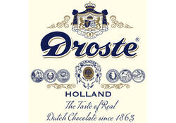 Chocolade Droste pastilles melk wit 85gr