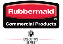 Handveger Rubbermaid Executive Lobby Broom met lange steel zwart