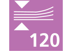 Rugetiket Elba 2022 57x25mm blauw
