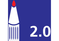 Viltstift PILOT Super Color lakmarker medium zilver