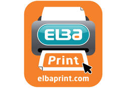 Ordner Elba Smart Original A4 50mm karton zwart gewolkt
