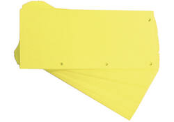 Scheidingsstrook Oxford Duo 240x105mm geel