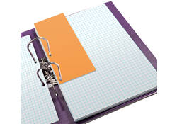 Scheidingsstrook Oxford duo 240x105mm oranje