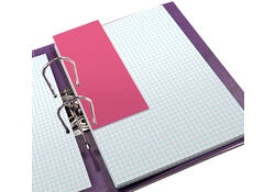 Scheidingsstrook Oxford duo 240x105mm roze