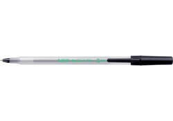 Balpen Bic ecolutions round stic medium zwart