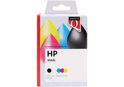 Inktcartridge Quantore alternatief tbv HP X4E14AE 934XL 935XL zwart 3 kleuren