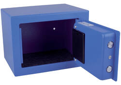 Kluis Pavo mini elektronisch 230x170x170mm blauw