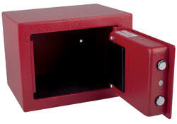 Kluis Pavo mini elektronisch 230x170x170mm rood