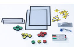 Kpi bord + starterkit visual management 90x120cm