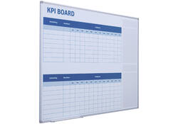 Kpi bord + starterkit visual management 90x120cm