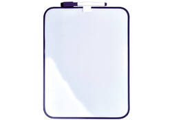 Whiteboard Desq 21.5x28cm + marker paars profiel
