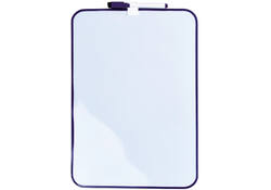 Whiteboard Desq 24x34cm + marker paars profiel