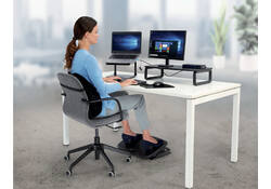 Monitorstandaard Kensington SmartFit extra wide zwart