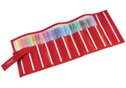 Fineliner STABILO pen 68/30 rollerset rood assorti set à 30 stuks