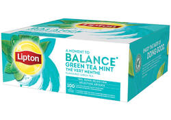Thee Lipton Balance green tea mint 100x1.5gr