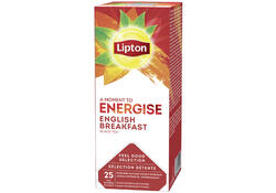 Thee Lipton Energise English breakfast 25x1.5gr