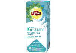 Thee Lipton Balance green tea mint 25x1.5gr