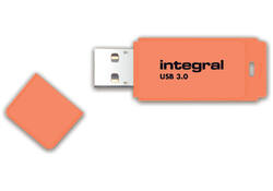 USB-stick 3.0 Integral 64GB neon oranje