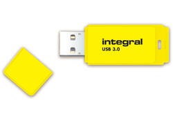 USB-stick 2.0 Integral 16Gb neon geel