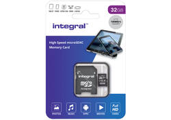 Geheugenkaart Integral microSDHC V10 32GB