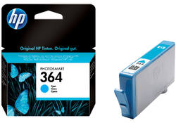 Inktcartridge HP CB318EE 364 blauw