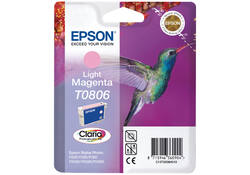 Inktcartridge Epson T0806 lichtrood