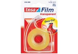 Plakband tesafilm® 33mx19mm transparant + dispenser