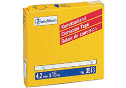 Correctietape Zweckform 3513 4.2mmx15m 1regel