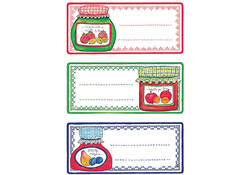 Etiket HERMA 3765 keuken weckpot