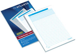 Orderboek Djois Atlanta A5 50x2vel met carbon wit