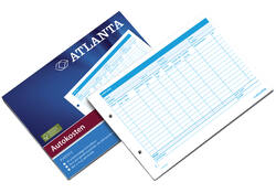 Autokostenboek Djois Atlanta A5 wit