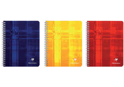 Schrift Clairefontaine A4 lijn 100 pagina's 90gr assorti
