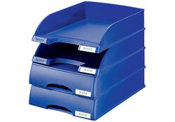 Brievenbak Leitz Plus met lade A4 maxi blauw