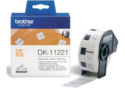Etiket Brother DK-11221 23x23Mm 1000stuks