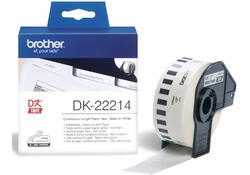 Etiket Brother DK-22214 12mm thermisch 30-meter wit papier