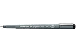 Fineliner Staedtler Pigment 308 zwart 0.4mm