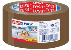 Verpakkingstape tesapack® Extra Strong 66mx50mm PVC bruin