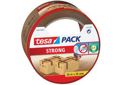 Verpakkingstape tesapack® Strong 66mx50mm bruin