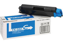 Toner Kyocera TK-580C blauw